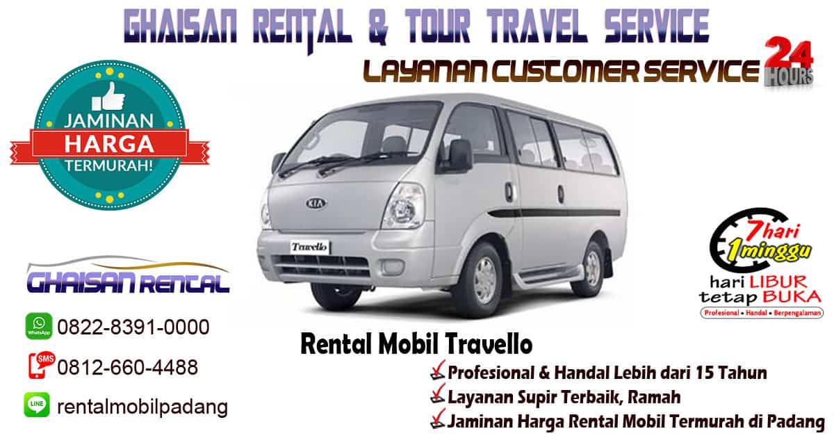 Rental Mobil Travello Padang Sewa Murah Ghaisan Rental